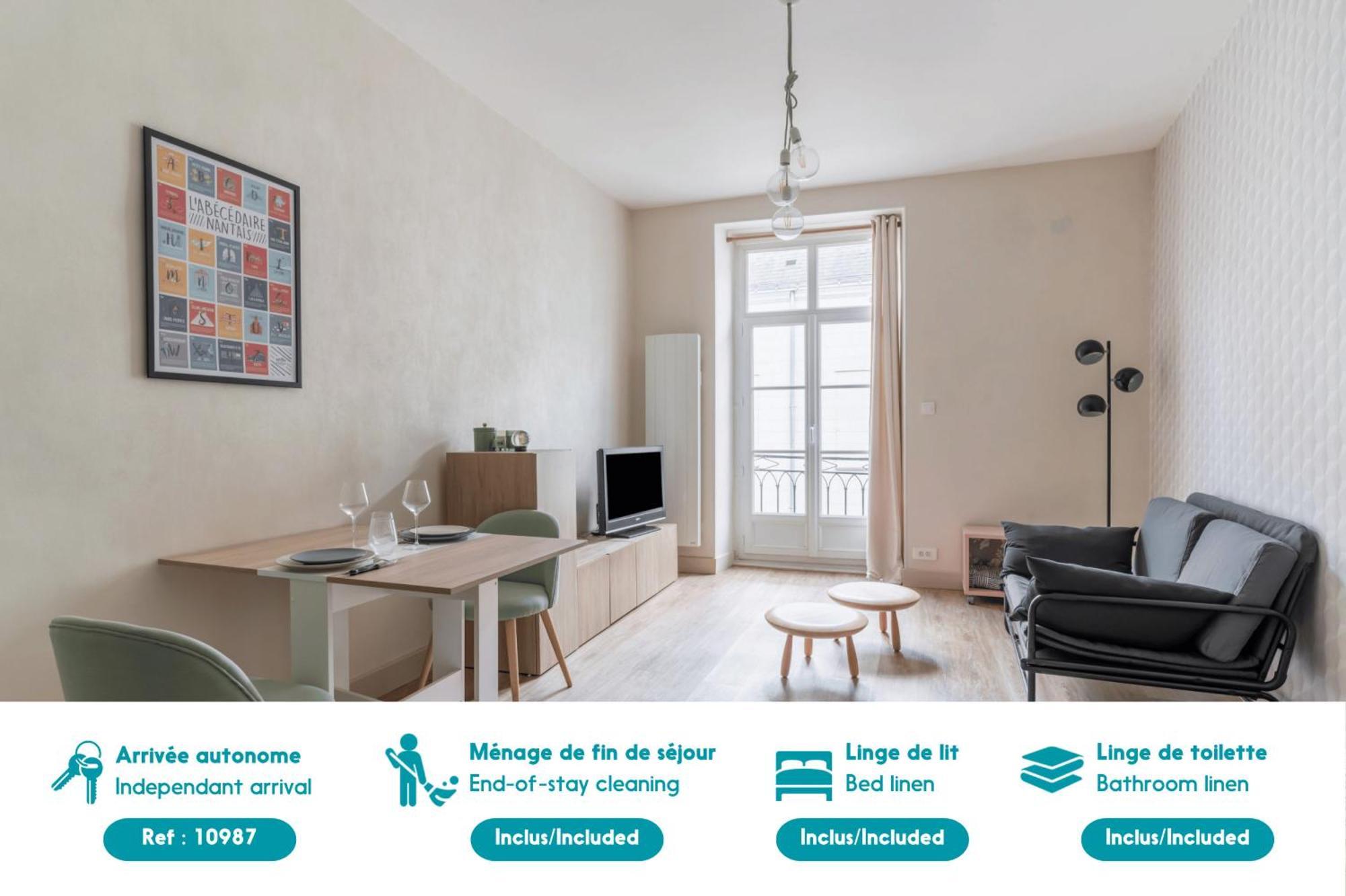 Appartement Confortable Au Coeur De نانت المظهر الخارجي الصورة
